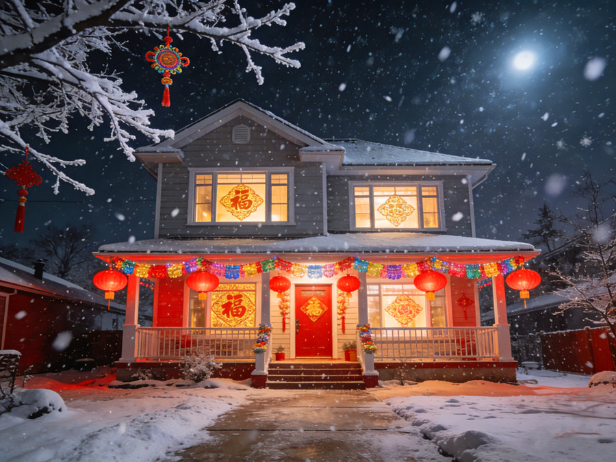當(dāng) 2026 的第一片雪飄落，家該有的溫度藏在這里?
